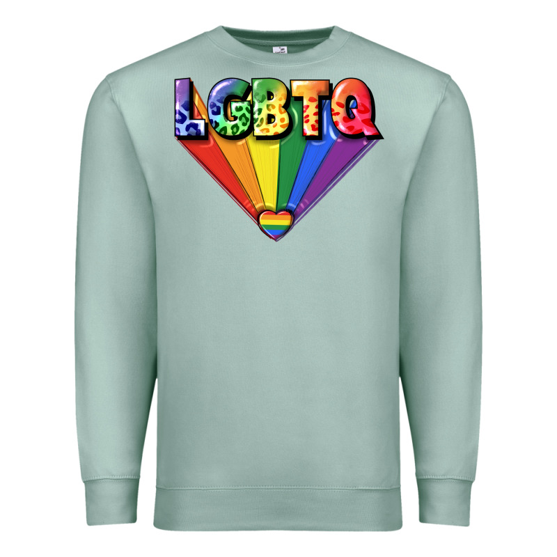 Lgbtq Pride Premium Sweatshirt by FaDigitalArtStudio | Teevron