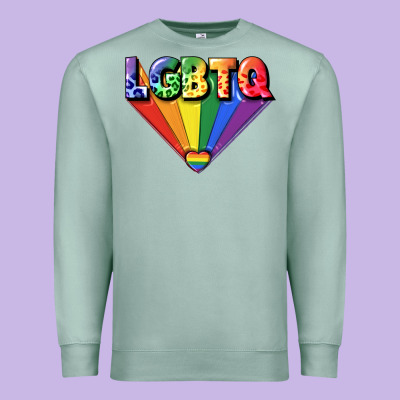 Lgbtq Pride Premium Sweatshirt Designed By Fadigitalartstudio