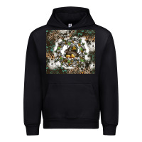 Black natures circle of life Urban Hoodie - CowhideDigitalArt