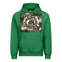 Emerald natures circle of life Urban Hoodie - CowhideDigitalArt