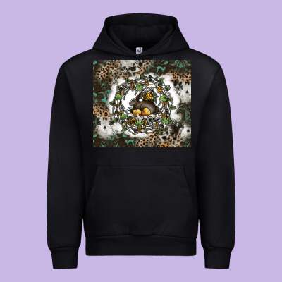 Natures Circle Of Life Urban Hoodie Designed By Cowhidedigitalart
