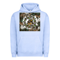 Pigment Grape Ice natures circle of life Urban Hoodie - CowhideDigitalArt