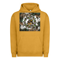 Pigment Peanut Butter natures circle of life Urban Hoodie - CowhideDigitalArt