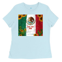 Baby Blue preview cactus sunflower mexican flag Ladies Tee - Jasminsmagicworld