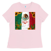Bubblegum Pink preview cactus sunflower mexican flag Ladies Tee - Jasminsmagicworld