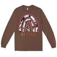 Chestnut Valentines Day Rainbow, Valentines Day Rainbow Cowhide, Long Sleeve Tee - Bettercallsaul