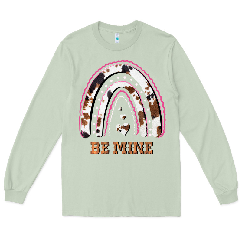 Valentines Day Rainbow, Valentines Day Rainbow Cowhide, Long Sleeve Tee by Bettercallsaul | Teevron