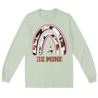 Matcha Valentines Day Rainbow, Valentines Day Rainbow Cowhide, Long Sleeve Tee - Bettercallsaul