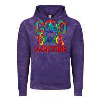Cloud Purple LGBTQ+ God Loves Everyone Vintage Hoodie - BundleAndBundleShop