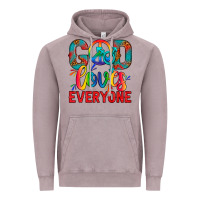 Vintage Zinc LGBTQ+ God Loves Everyone Vintage Hoodie - BundleAndBundleShop