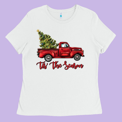 Tis The Season Ladies Tee Designed By Barkaloodesign