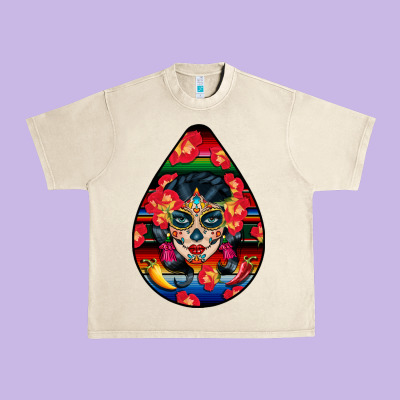 Hispanic Heritage Urban Heavy Tee Designed By Bundleandbundleshop