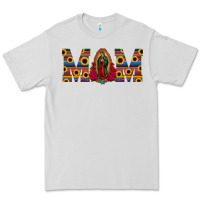 Dove Grey mom lady of guadalupe  serape sunflower Premium Tee - Jasminsmagicworld