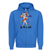 True Royal be the light Zipper Hoodie - CowGirlArtShop