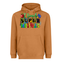 Meerkat I teach super heroes Heavyweight Hoodie - FaDigitalArtStudio