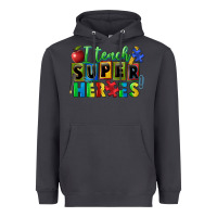 Smoke I teach super heroes Heavyweight Hoodie - FaDigitalArtStudio