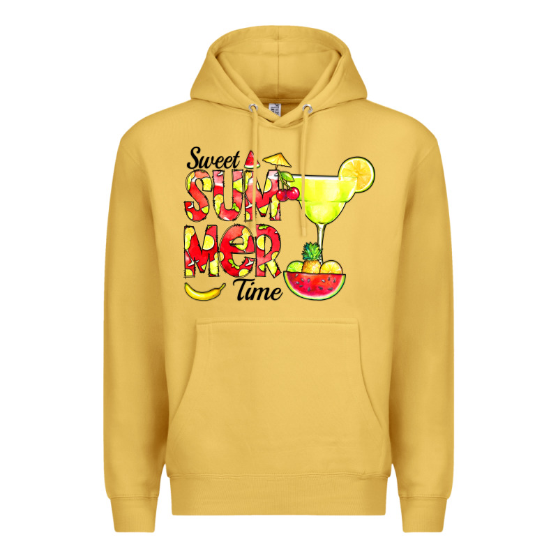 Sweet Summer Time Fruits Premium Hoodie by CowCowDesign | Teevron