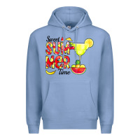 Colony Blue sweet summer time fruits Premium Hoodie - CowCowDesign