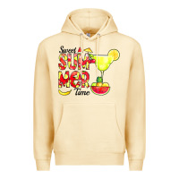 Pina Colada sweet summer time fruits Premium Hoodie - CowCowDesign