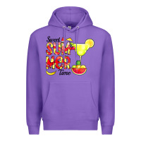 Purple sweet summer time fruits Premium Hoodie - CowCowDesign