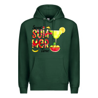 Sports Green sweet summer time fruits Premium Hoodie - CowCowDesign