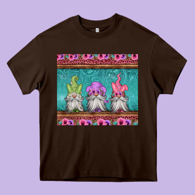 Easter Gnomes Heavy Core Tee Designed By Jasminsmagicworld
