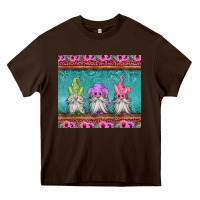 Chocolate Brown easter gnomes Heavy Core Tee - Jasminsmagicworld
