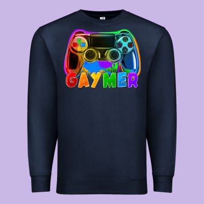 Gaymer Premium Sweatshirt Designed By Fadigitalartstudio