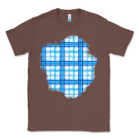 Chestnut Winter Tartan Patch Classic Tee - BundleAndBundleShop