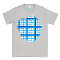 Moon Dust Winter Tartan Patch Classic Tee - BundleAndBundleShop