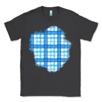 Smoke Winter Tartan Patch Classic Tee - BundleAndBundleShop