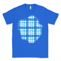 True Royal Winter Tartan Patch Classic Tee - BundleAndBundleShop