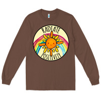 Chestnut Radiate Positivity Long Sleeve Tee - Bettercallsaul