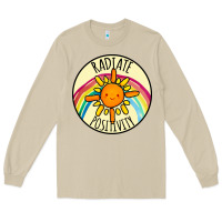 Mushroom Radiate Positivity Long Sleeve Tee - Bettercallsaul