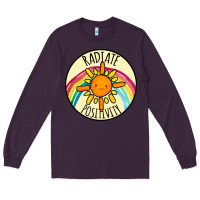 Plum Radiate Positivity Long Sleeve Tee - Bettercallsaul