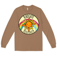 Toasted Coconut Radiate Positivity Long Sleeve Tee - Bettercallsaul