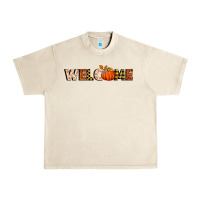 Sandshell welcome pumpkin Urban Heavy Tee - BundleAndBundleShop