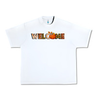 White welcome pumpkin Urban Heavy Tee - BundleAndBundleShop