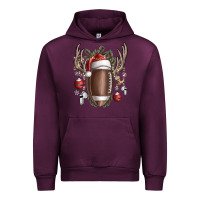 Mauve Wine christmas football Urban Hoodie - SublimationCraftShop