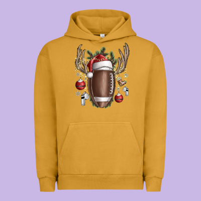 Christmas Football Urban Hoodie Designed By Sublimationcraftshop