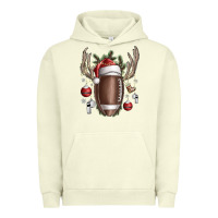 Pigment Pistachio christmas football Urban Hoodie - SublimationCraftShop