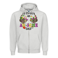 Dove Grey this guy an au some dad Zipper Hoodie - CowGirlArtShop