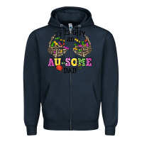 Navy this guy an au some dad Zipper Hoodie - CowGirlArtShop