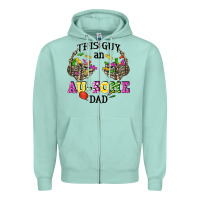 Seafoam this guy an au some dad Zipper Hoodie - CowGirlArtShop