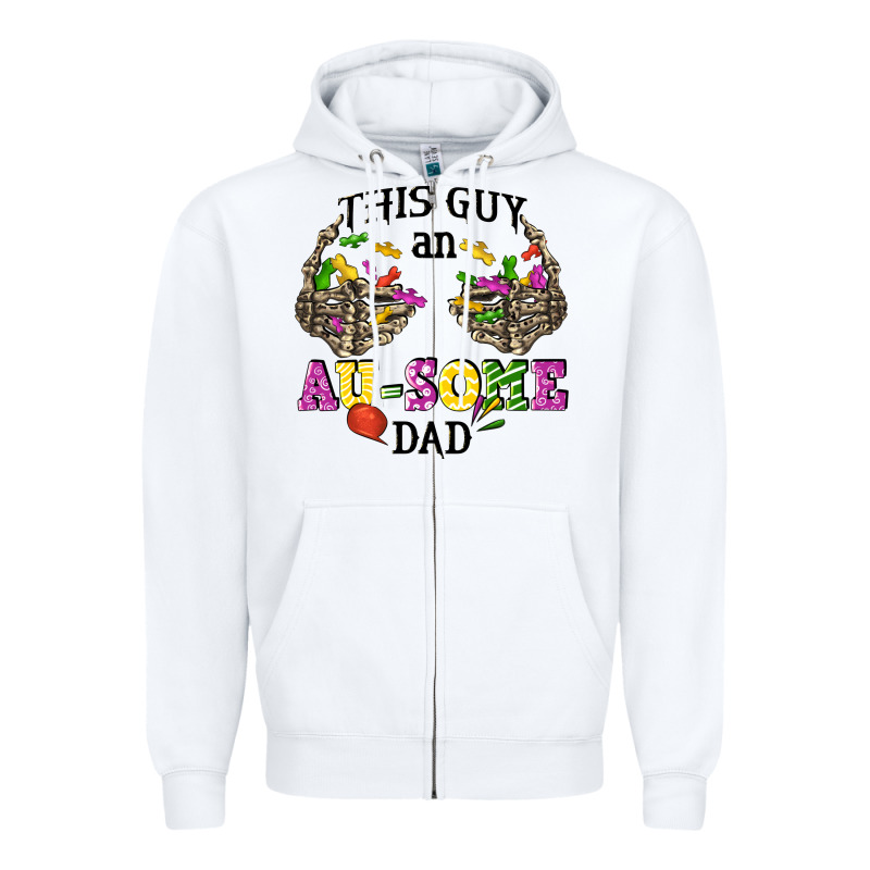 This Guy An Au Some Dad Zipper Hoodie by CowGirlArtShop | Teevron