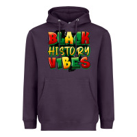 Plum black history vibes Heavyweight Hoodie - FaDigitalArtStudio