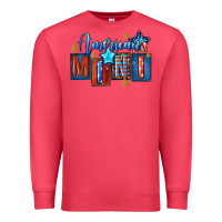 Cardinal American mini 4th of july Premium Sweatshirt - FaDigitalArtStudio