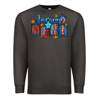 Smoke American mini 4th of july Premium Sweatshirt - FaDigitalArtStudio