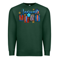 Sports Green American mini 4th of july Premium Sweatshirt - FaDigitalArtStudio