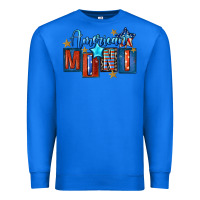 True Royal American mini 4th of july Premium Sweatshirt - FaDigitalArtStudio